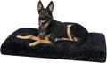 KSIIA Washable Dog Bed Anti-Slip Dog Crate Beds Deluxe Plush Kennel Pad Comfy by KSIIAPetProducts
