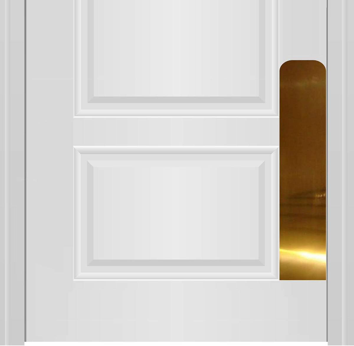 Deck the Door Decor Dog Scratch Door Protection Plate - Elegant Anodized Aluminum for All Door Types. Pet-Safe with Polished Edges and Rounded Corners. 3M Adhesive Mount - Oil Rubbed Bronze 4x22in