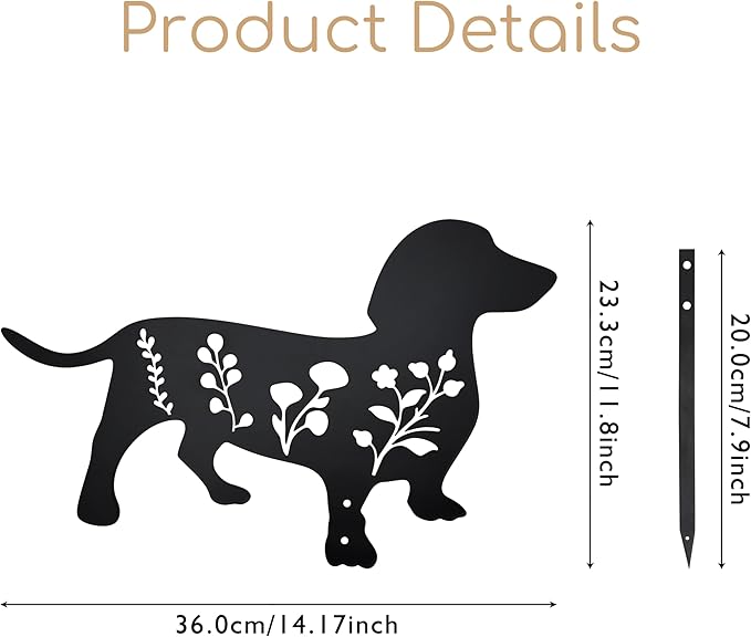 Dog Garden Stake - Image 2