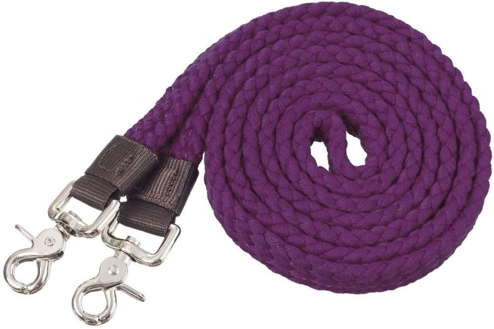 Tough 1 Flat Cotton Roping Reins 7ft