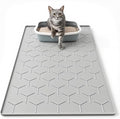 Cat Mat for Litter Box, Large 34" X 22" Cat Litter Mat, Waterproof Silicone Pad by Garoopion