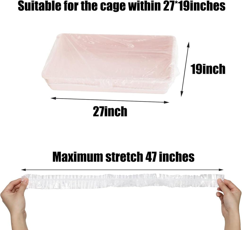 50 Pcs Disposable Small Animal Cage Liners