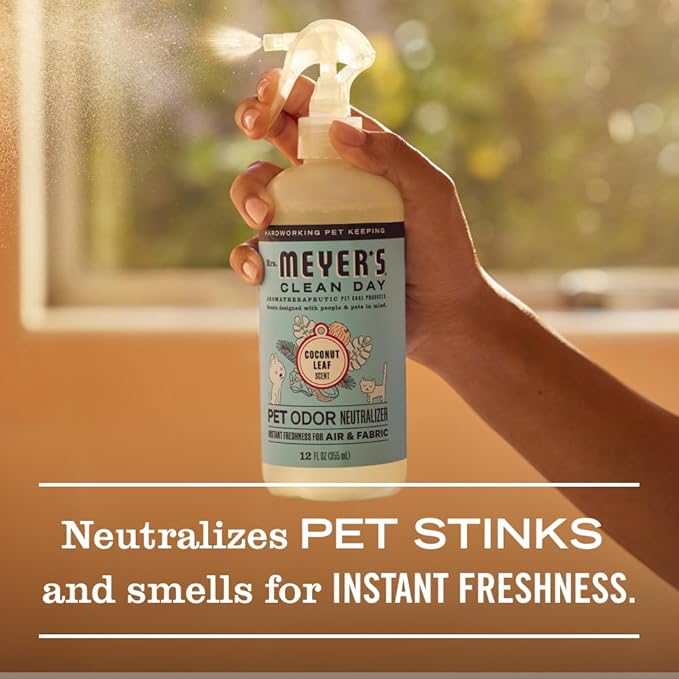 MRS. MEYER'S CLEAN DAY Pet Odor Neutralizer, Coconut Leaf Scent - Image 4