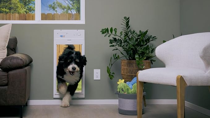 Power Pet Automatic ROLL UP Door by High Tech Pet Brand, Motorized Panel Rolls - Image 3