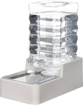 RIZZARI Stainless Steel Pet Water Feeder: 8L Gravity Waterer, Leak-Proof by RIZZARI