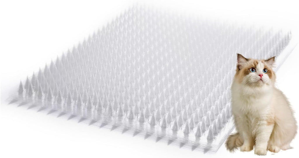 Mardili 10 Pack Scat Mat for Cats with Spikes, Cat Repellent Mat 16x13 Inch
