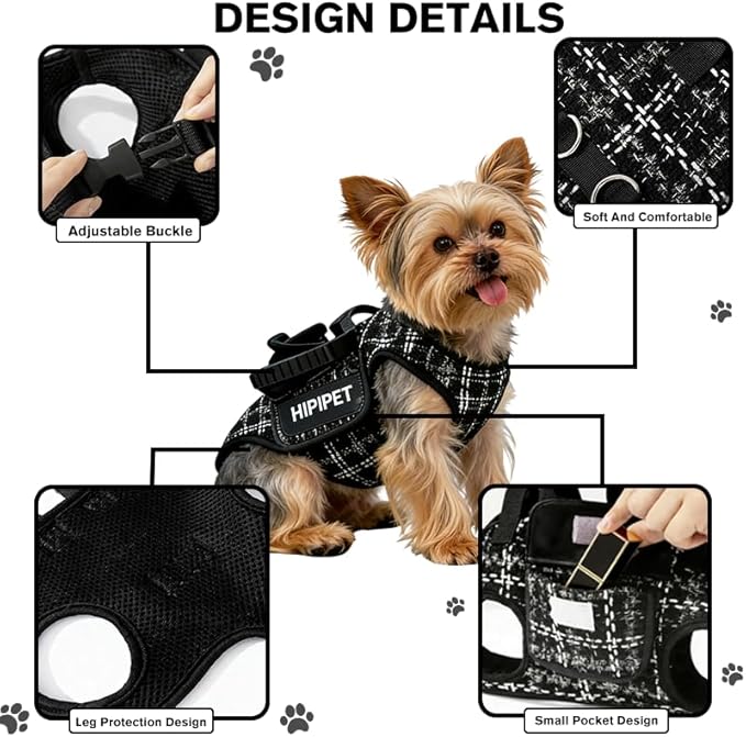 Dog Lift Harness Dog Carrier Adjustable Breathable Vest Straps - Image 6