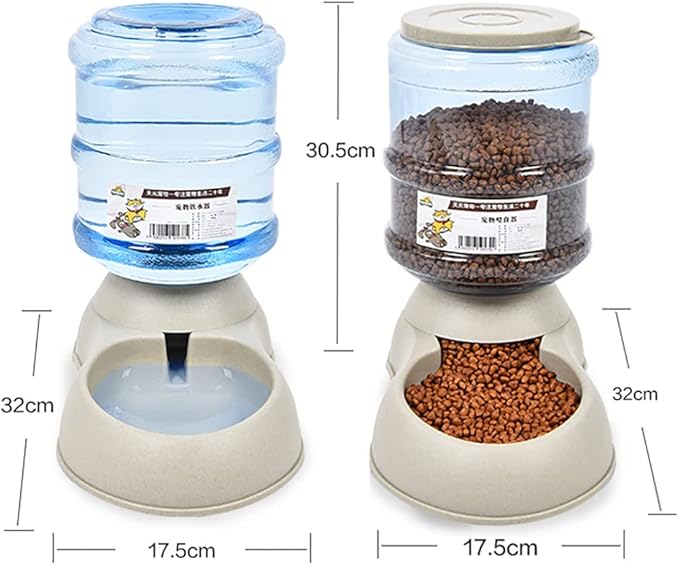 Pet Feeding Solution Automatic Cat & Dog Cafe Feeder and Water Dispenser in Set - Image 7