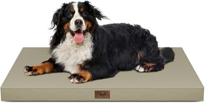Outdoor Extra Large Dog Crate Bed, XXL Waterproof Dog Bed by TailStories