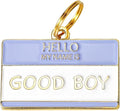 Two Tails Pet Company Personalized 'Good Boy' Pet ID Tag & Collar Charm by TwoTailsPetCompany