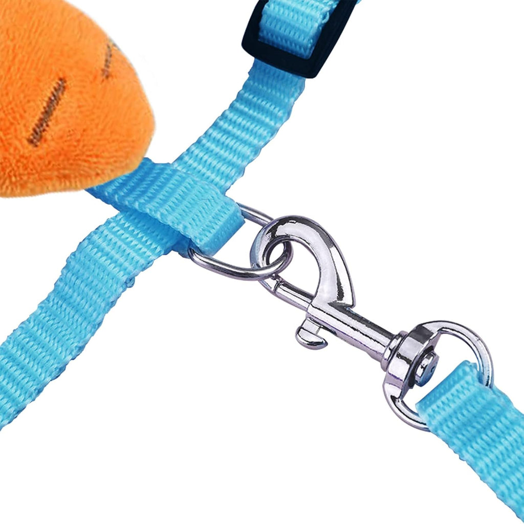 Adjustable Hedgehog Training Harness with Leash, Nylon Rope with Cute Radish, Outdoor Play Toy