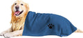 Microfiber Dog Towels for Drying Dogs, Super Absorbent and Soft Pet Grooming by Puomue