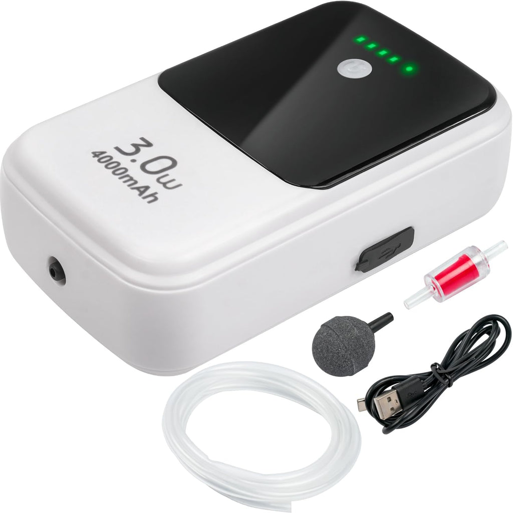 Ghosthorn Rechargeable Aerator Portable Fish Bait Bucket Aquarium Air Pump