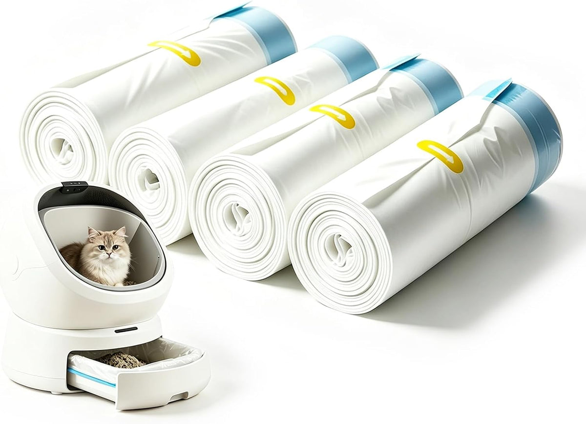 Cat Litter Box Liner for PETLIBRO Luma Automatic Litter Box, 60pcs Handle