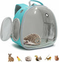 Small Animal Carrier Guinea Pig Backpack, Transparent, Breathable Backpack by Dotala