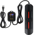 800W, 1200W Aquarium Heater, External Digital Temperature Controller, Double-Tube Heating, Fast and Energy-Saving. Suitable for Freshwater and Saltwater Aquariums. (1200W)
