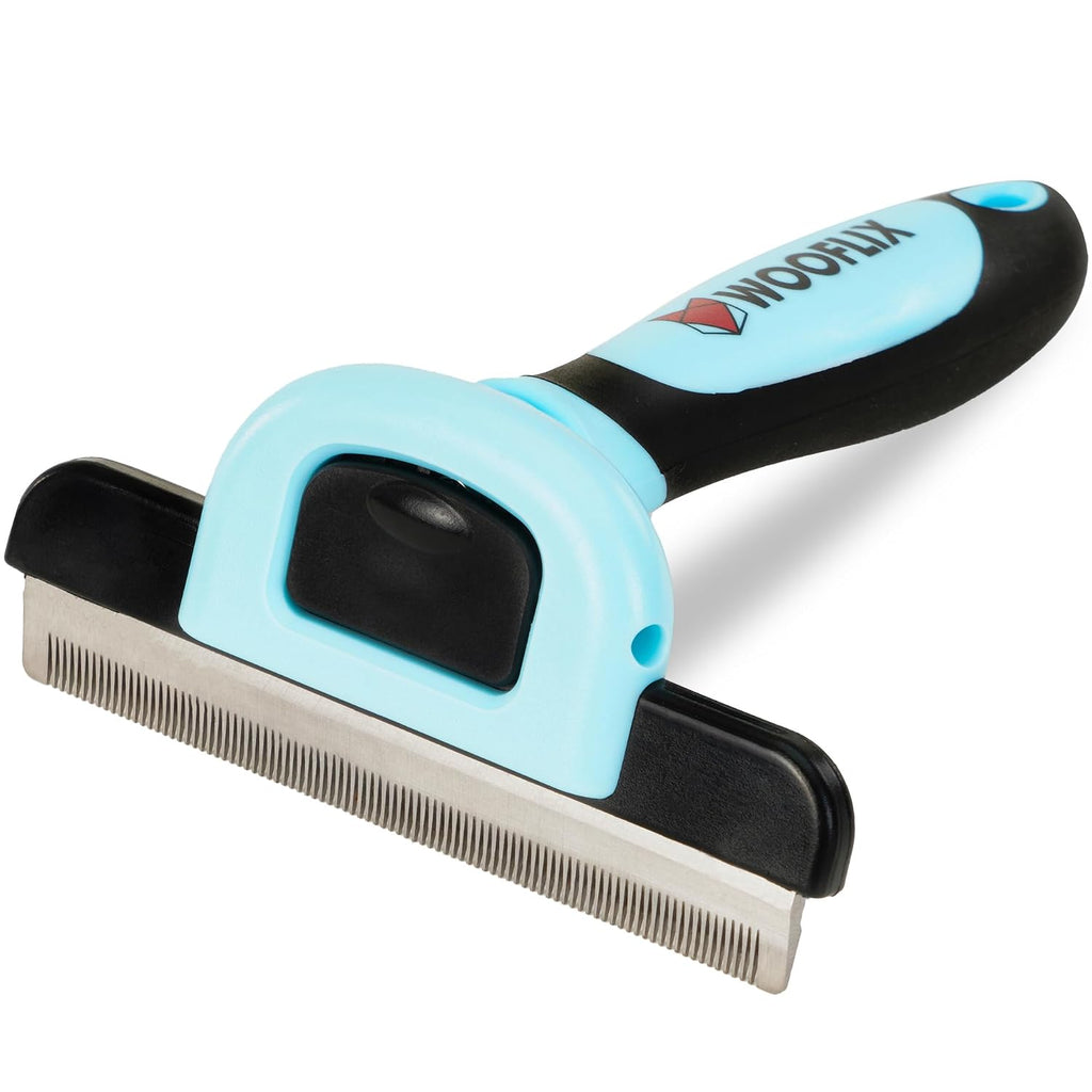 Deshedding Comb and Grooming Tool Brush for Dogs and Cats - Removes Loose Hair, Tangles, & Mats - Reduces shedding by up to 95% - (Large) (Updated Version)
