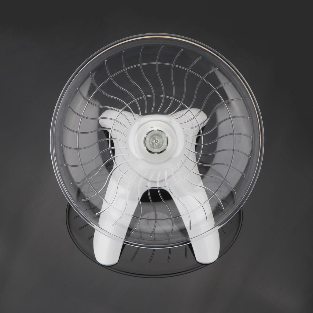 Silent Hamster Exercise Running Wheel Flying Saucer, White