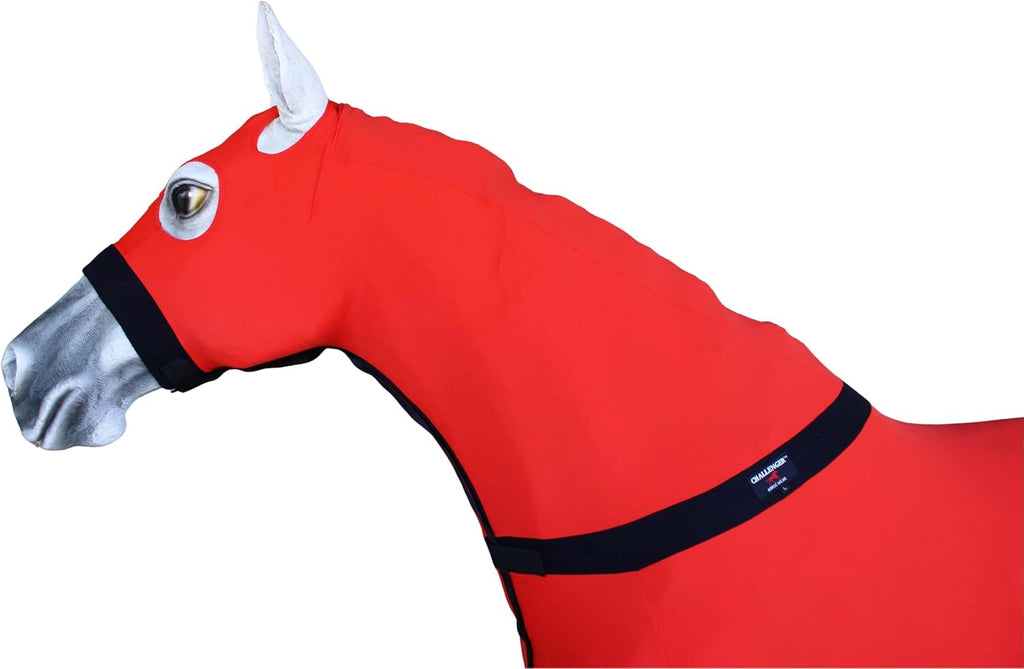 CHALLENGER Large Horse Comfort Stretch Full Body Sheet Slinky Sleazy Neck