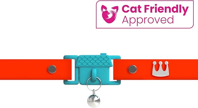 New Kittyrama Cat Collar with Bell. As Seen in Vogue. Breakaway, Quick Release - Image 2