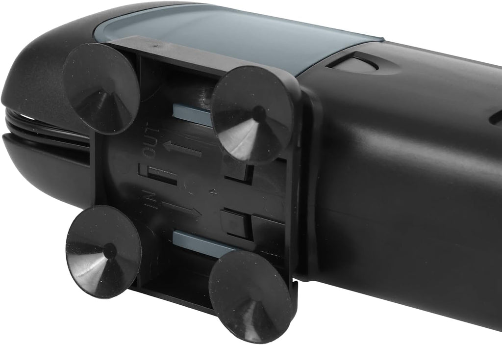AQUANEAT Aquarium Filter 5W UV Bulb Green Water Killer Submersible Pump Filter 132 GPH for 75 Gallon Fish Tank