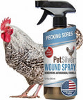 PetSilver Chicken Wound Spray, Silver Spray for Wounds, USA Made, 12 fl oz