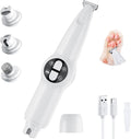 Mcbazel 2 in 1 Pet Micro Precision Trimmer & Nail Grinder, Multifunctional Rechargeable Pet Shaver Hair Nail Trimmer with LED Light for Paws Eyes Ears Face Buttocks for Large/Small Dogs and Cats