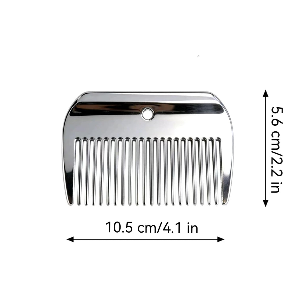 2PCS Aluminum Alloy Horse Comb - For Mane and Tail