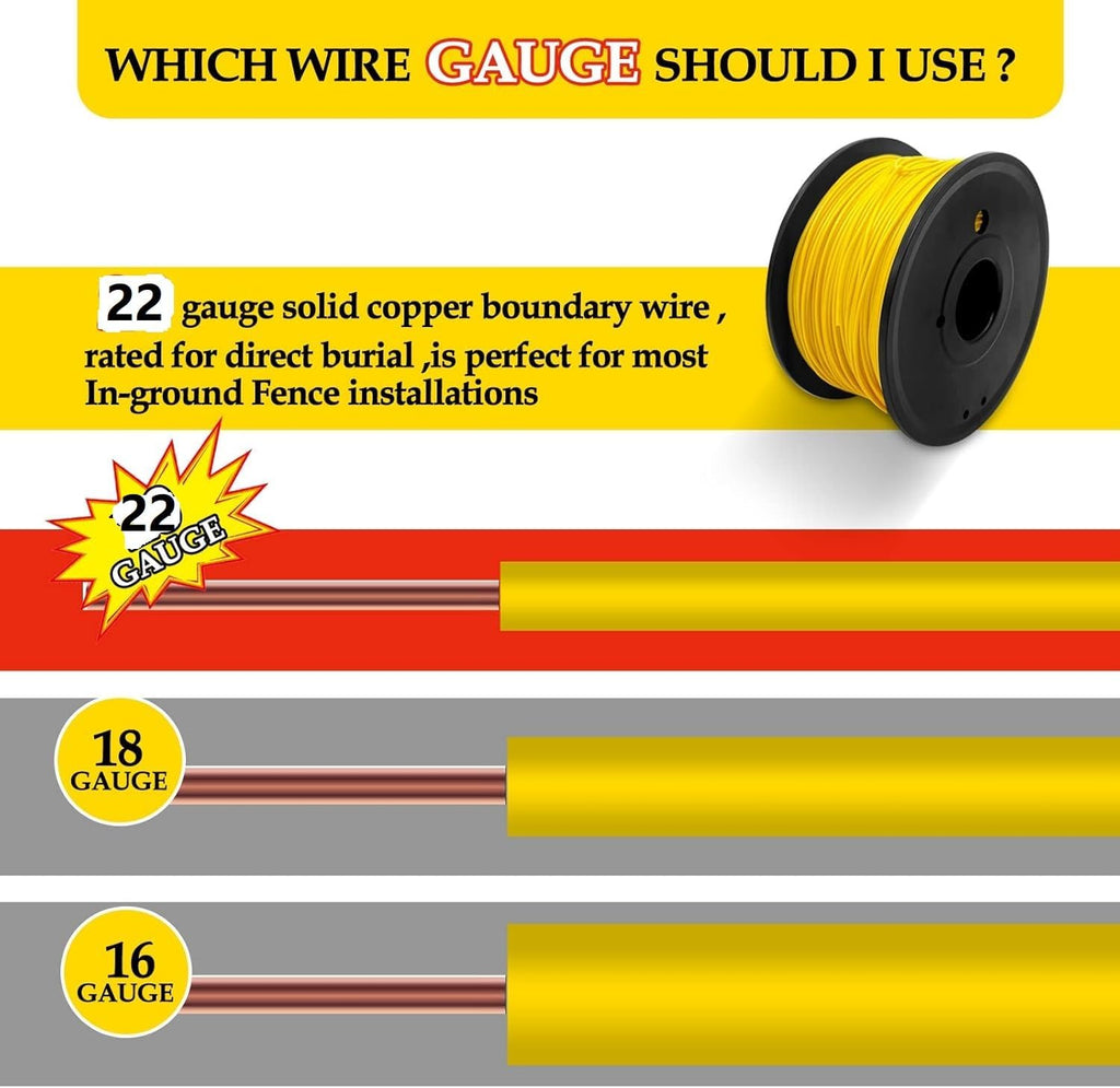 Underground Electric Dog Fence Wire, Compatible for Pet System Wireless