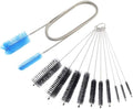 Aquarium Filter Brush Set, Flexible Double Ended Bristles Hose Pipe Cleaner by SLSON