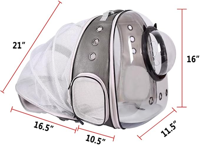 Expandable Cat Carrier Backpack, Backpack - Image 2