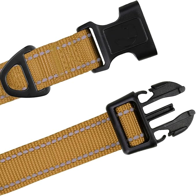TagME Reflective Nylon Dog Collars, Adjustable Classic Collar - Image 4