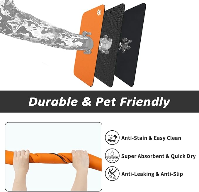 Dog Food Mat - Absorbent Cat Mat - Image 6