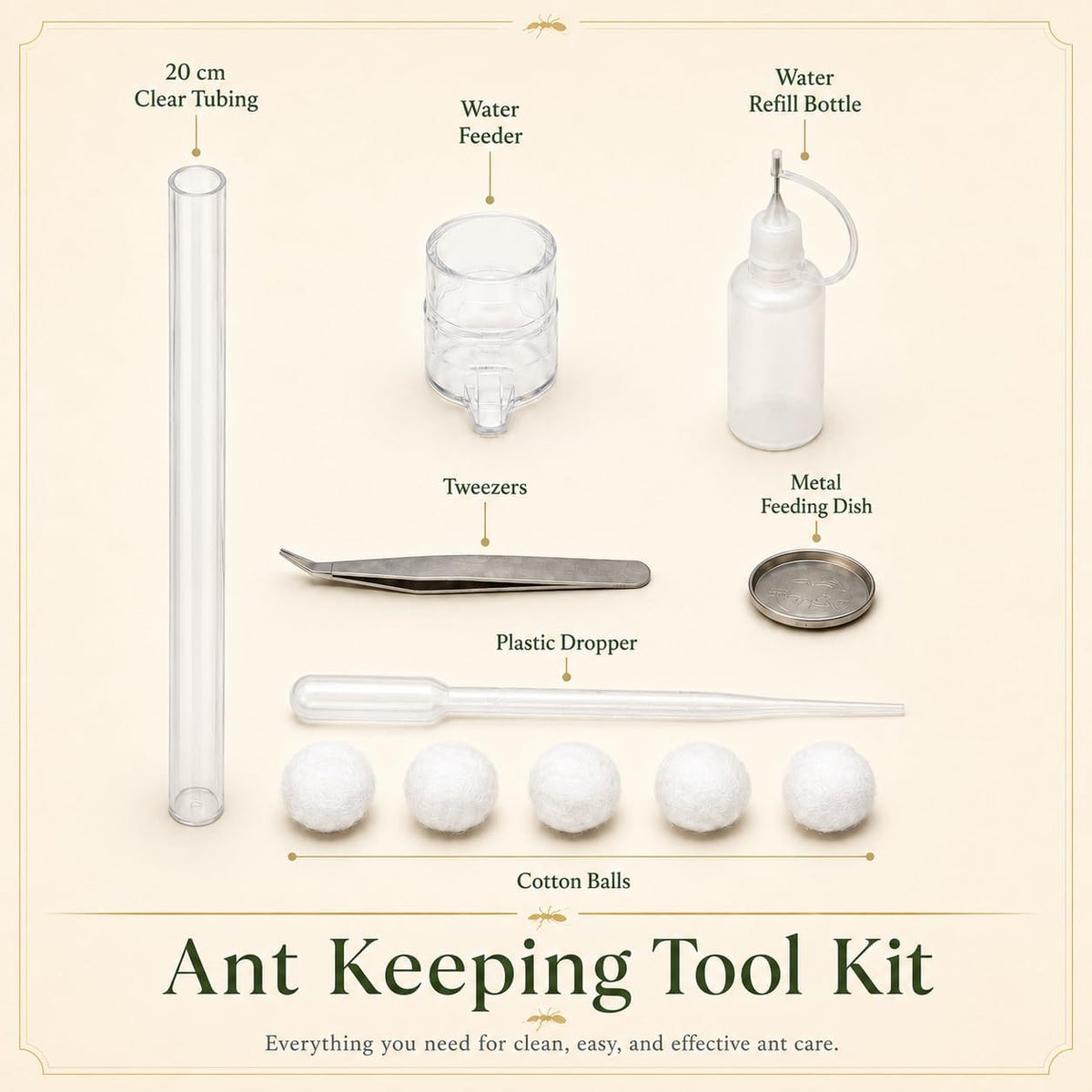 Terra Core M Ant Nest with Starter Kit 9 x 8 x 4.33 in