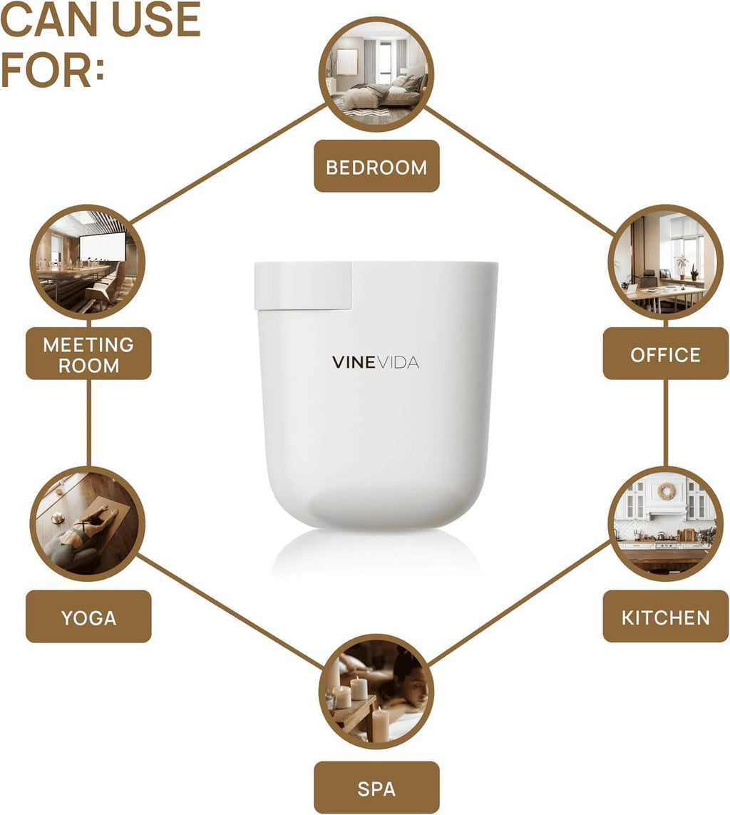 VINEVIDA Prime Plug-in Diffuser [White]