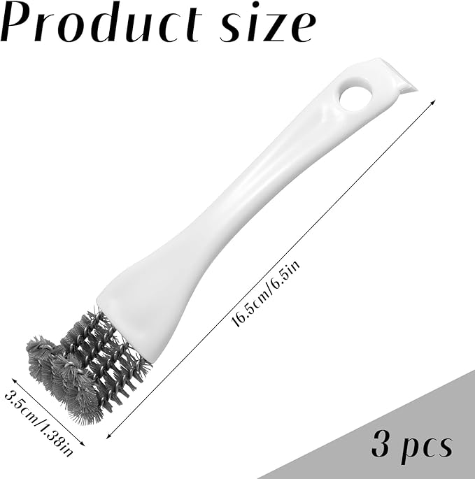 3pcs Bird Cage Brush Cleaner, Stainless Steel Bird Cleaning Brush Durable - Image 2