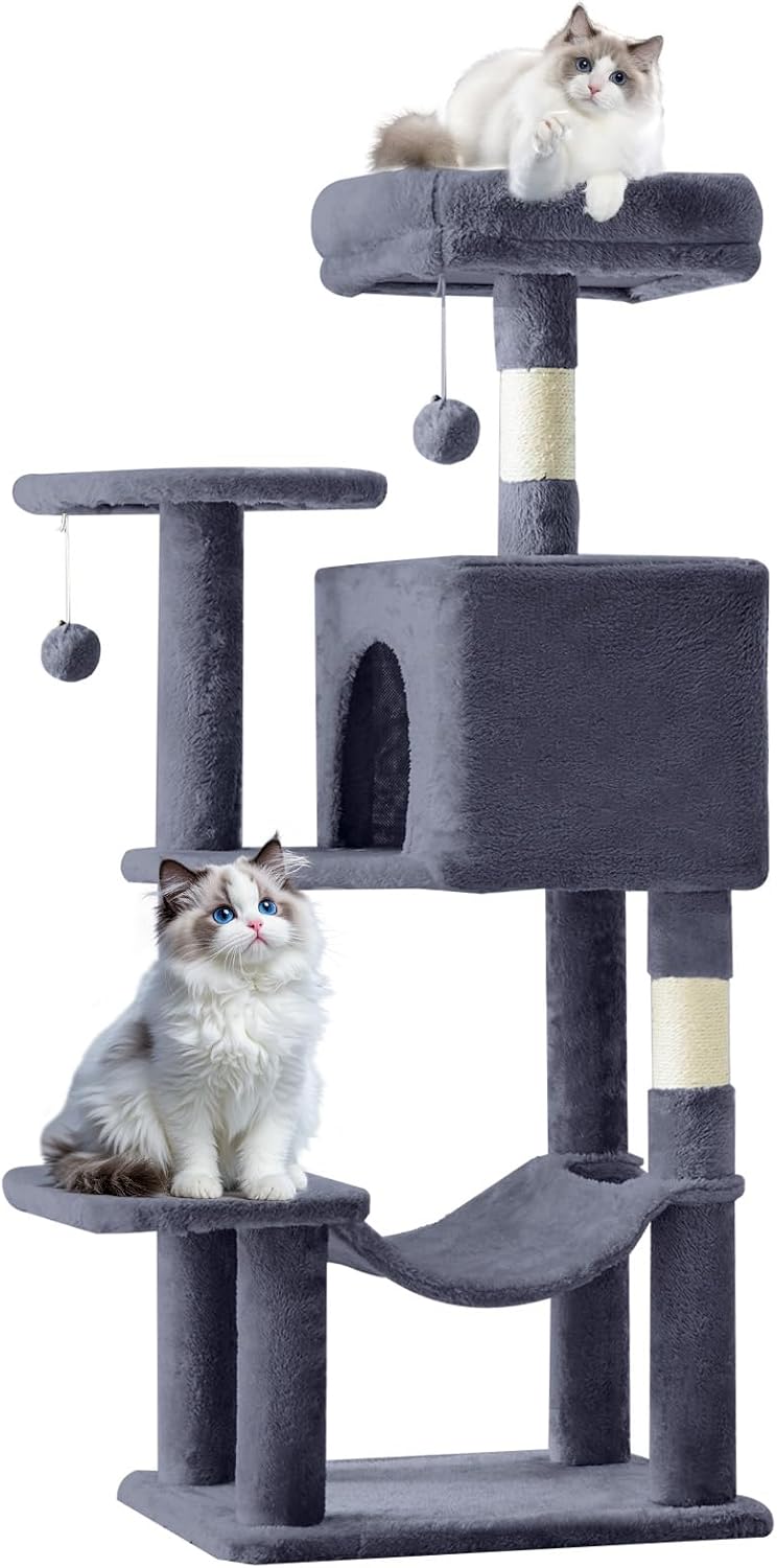 44 Inch Small Cat Tree Tower for Indoor Cats and Kittens
