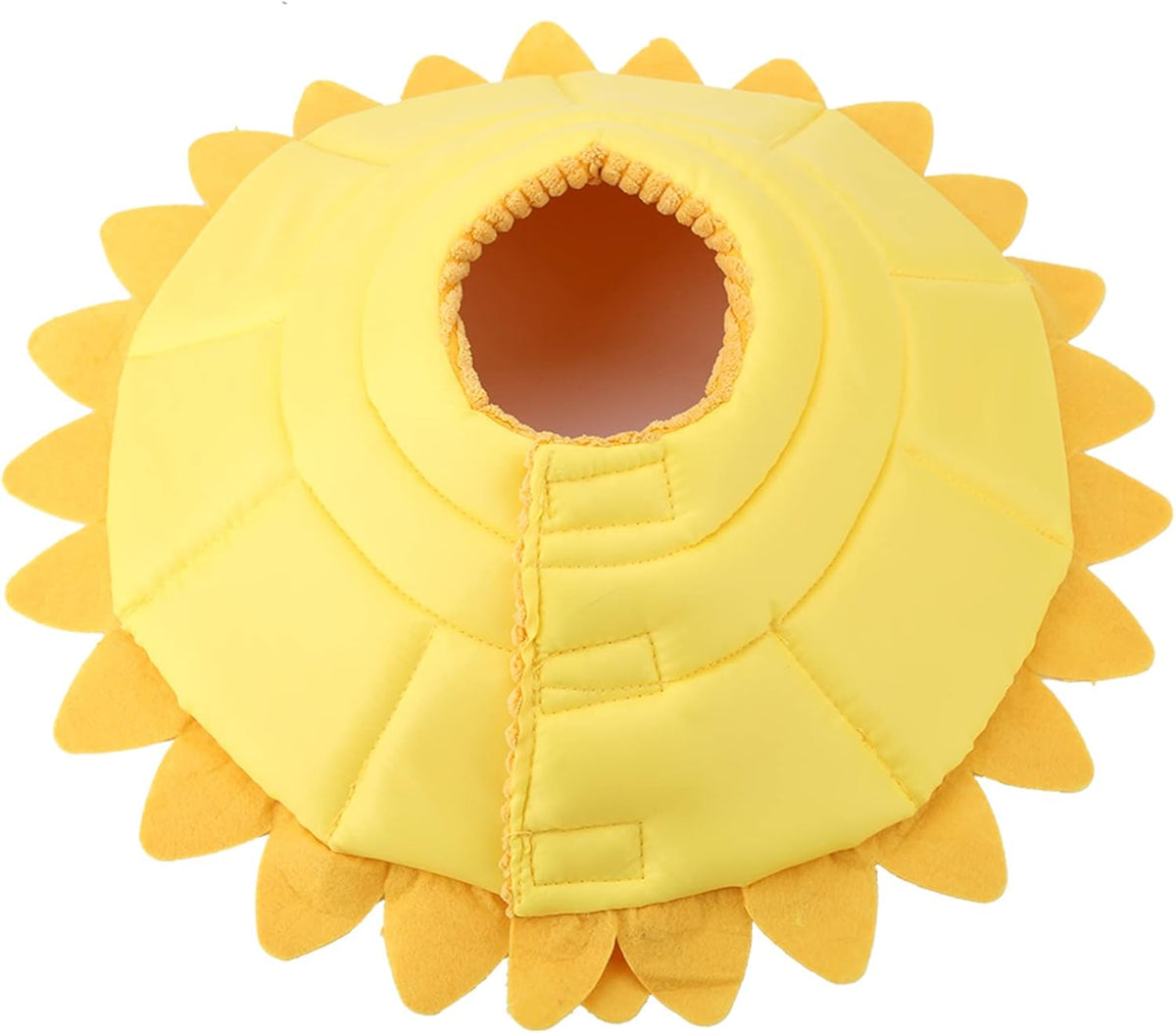 Cat Cone, Pet Recovery Collar Sunflower Shape Pet Elizabethan Collar Pet Recovery Cone Adjustable Pet Collar for Cat Dog (No. 3 Neck Circumference 23-26cm)