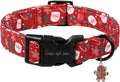 Christmas Dog Collar, Unique Style Paws Santa Claus Dog Collar by Uniquestylepaws