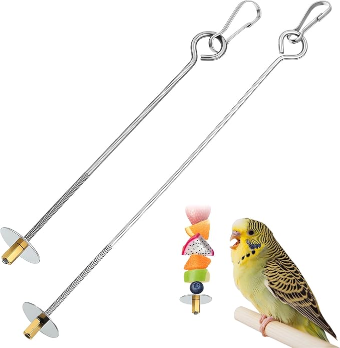 2PCS Bird Cage Food Holder - Image 8