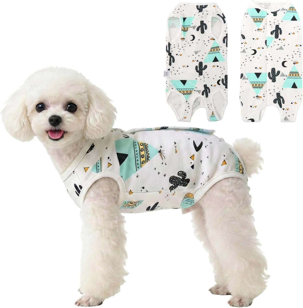 Coppthinktu Recovery Suit for Dogs After Surgery, Breathable Dog Onesie