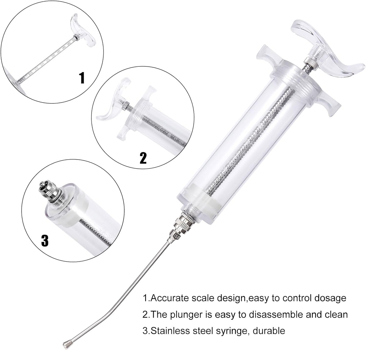 20ML Baby Bird Feeding Syringe Set Pet Syringe