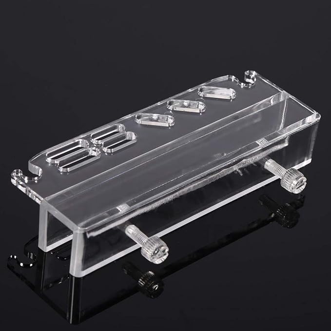 Fdit Acrylic Water Plants Grass Maintenance Tool Holder Aquarium Rack Organizer - Image 8