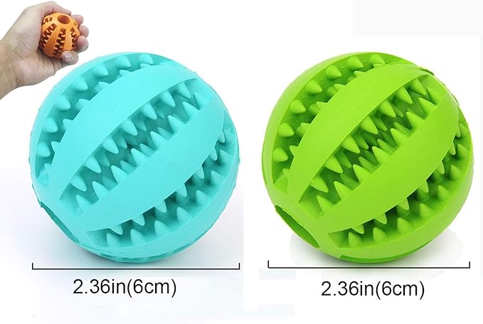 Sunglow 2 Pack Dog Toy Ball - Image 2