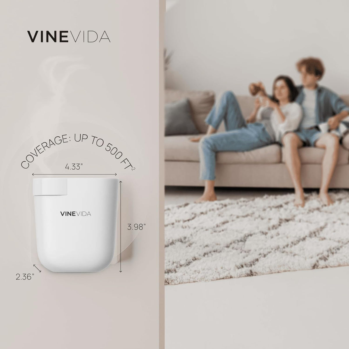 VINEVIDA Prime Plug-in Diffuser [White]