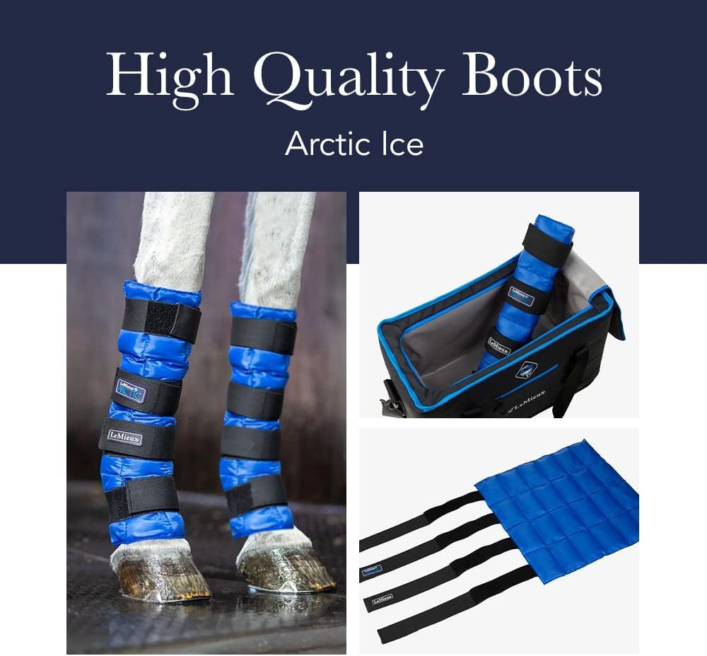 LeMieux Arctic Ice Therapy Horse Boots - Protective Gear and Training Equipment - Equine Boots, Wraps & Accessories