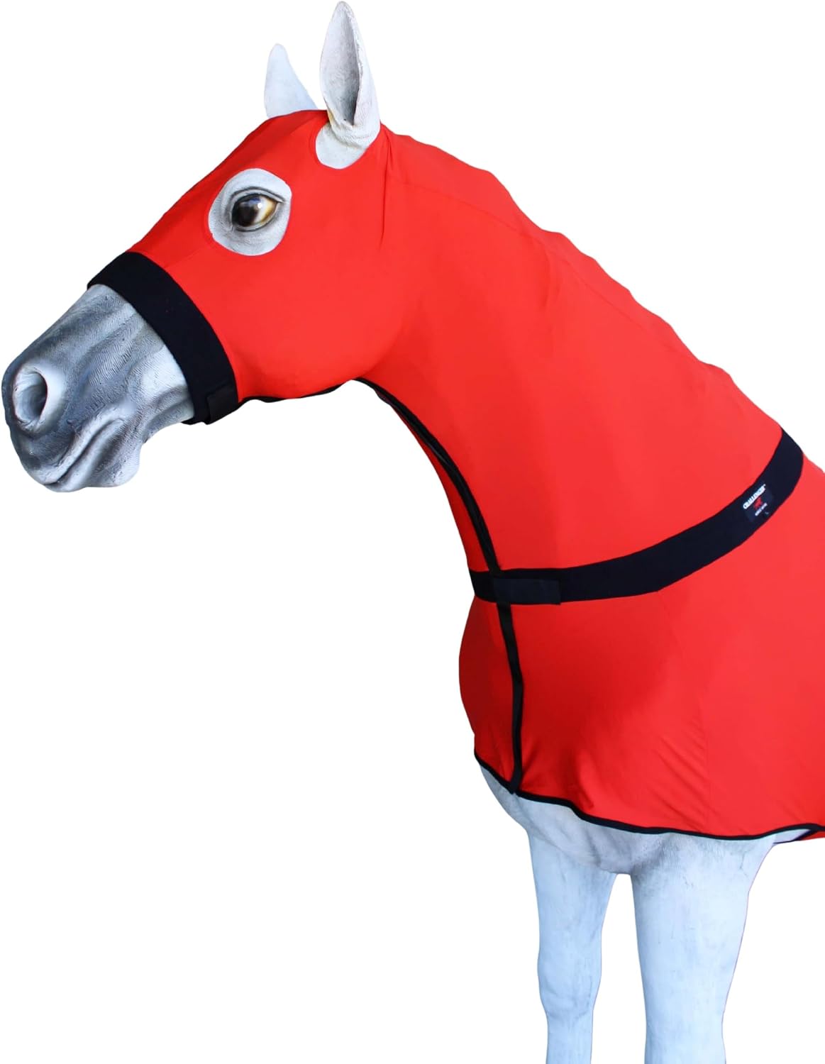 CHALLENGER Large Horse Comfort Stretch Full Body Sheet Slinky Sleazy Neck