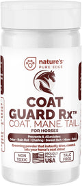Coat Guard Rx™ Large 16 oz. Coat, Mane, and Tail Powder for Horses - Rain Rot, Sweet Itch, Treatment & Dry Shampoo for Horses.