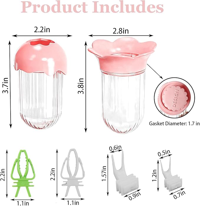 7 PCS Bird Cage Feeder for Vegetable Millet Holder Cage Accessories - Image 2