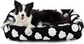 JOEJOY Medium Dog Bed Medium Size Dog, Rectangle Washable Orthopedic Pet Bed by JOEJOY